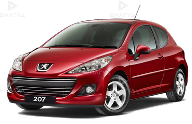 Ремонт передних амортизаторов Peugeot 207 в Ростове-на-Дону